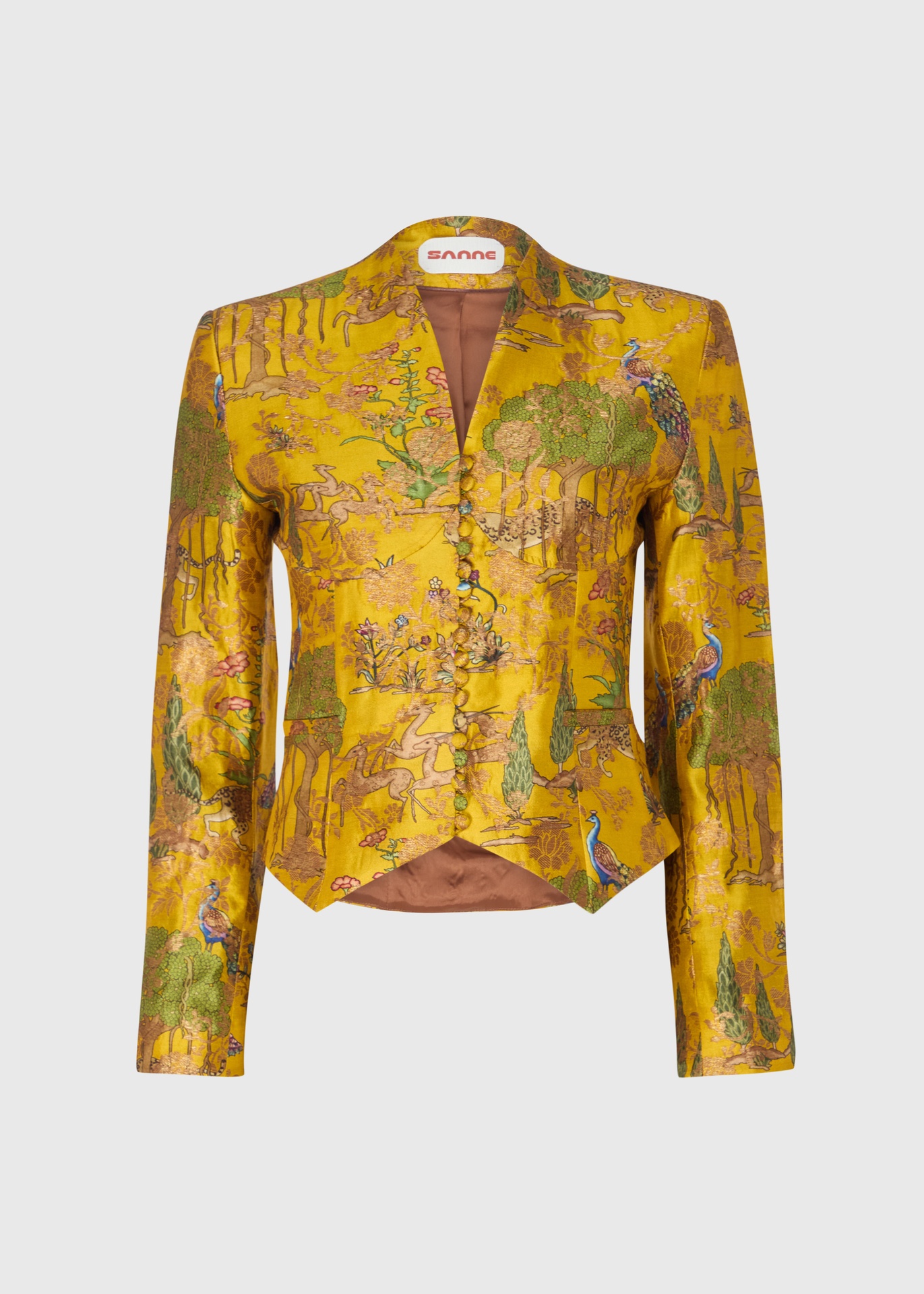 Imara Silk Brocade Jacket