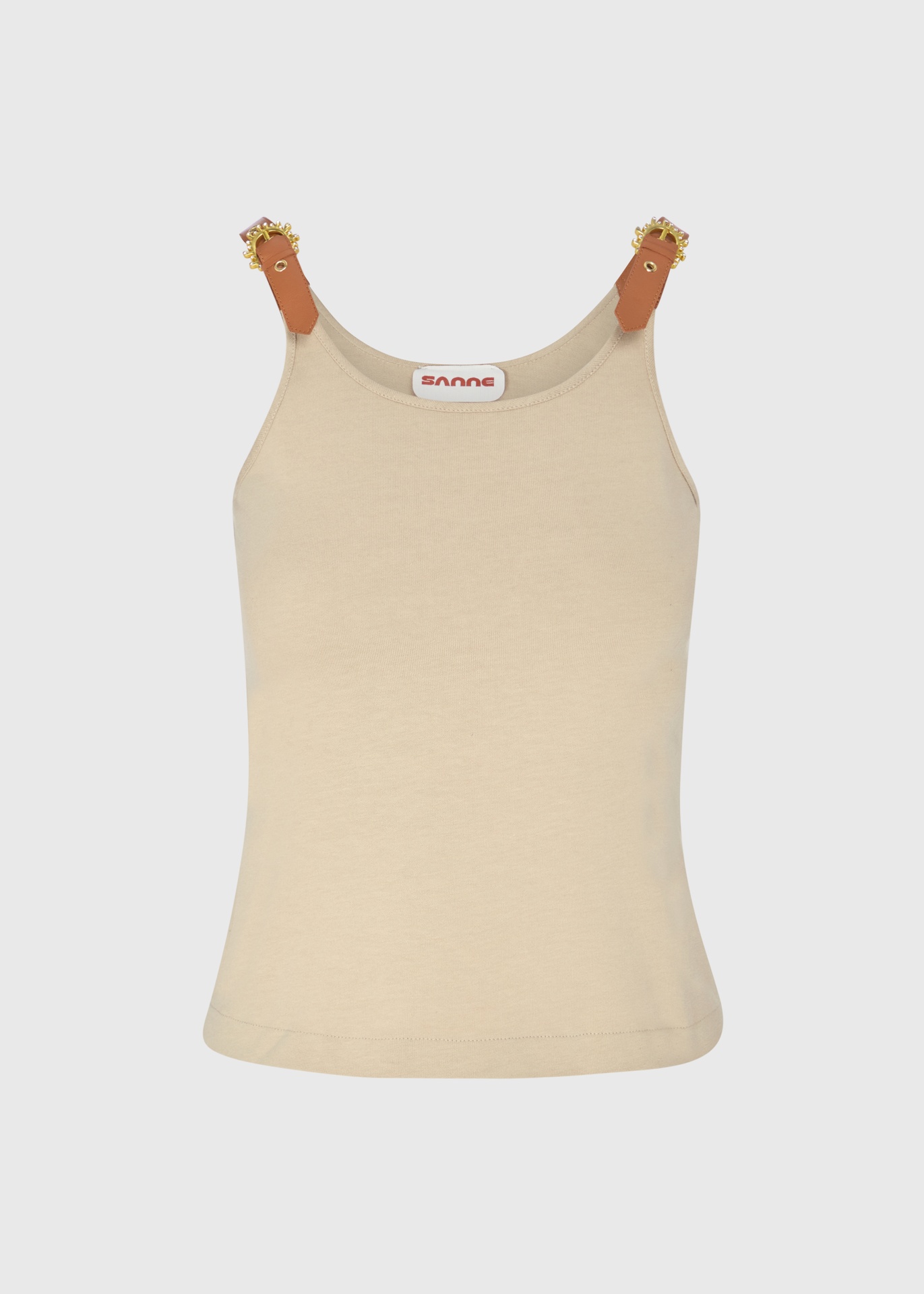 Nia Strap Tank Oat