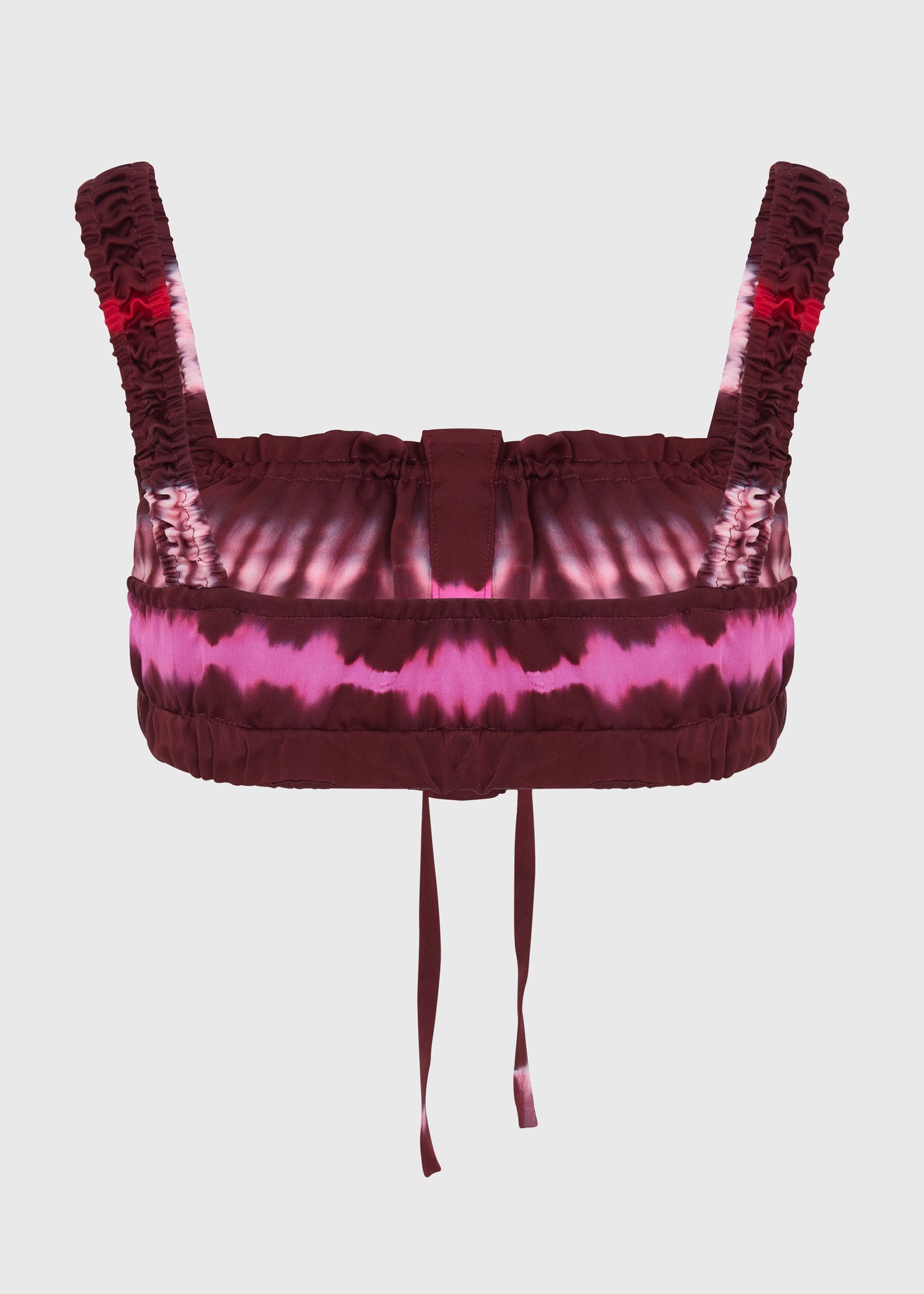 Soleia Red Silk Bralette