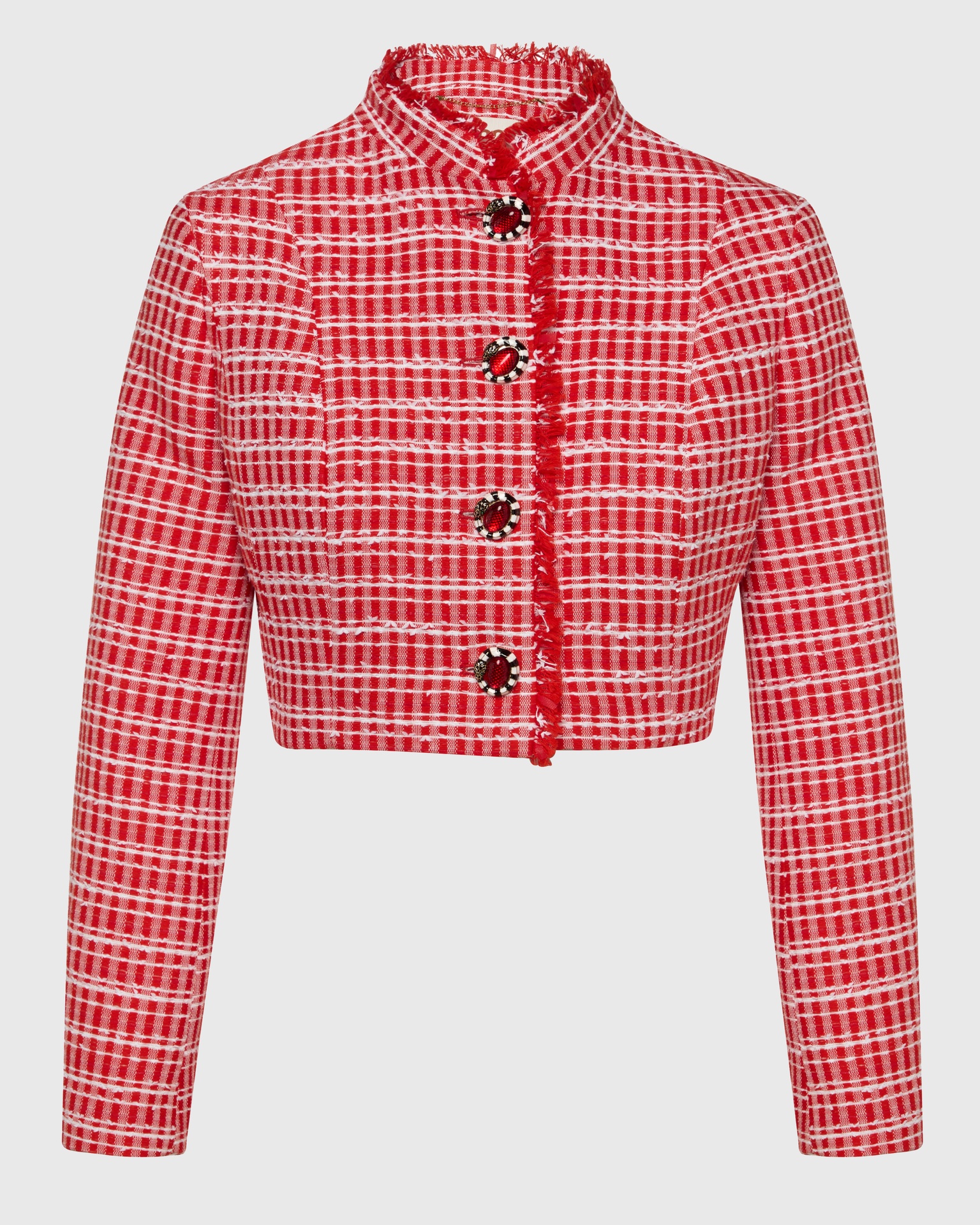 Saruna Tweed Cropped Jacket 