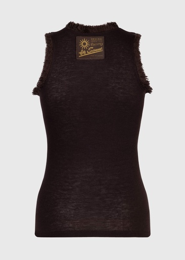 Chocolate Brown Tank Top