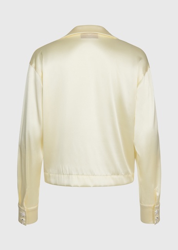 Cream Silk Sundown Shirt