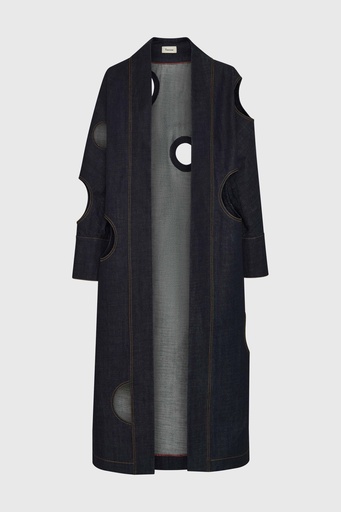 Indigo Stardust Abaya (UK16)