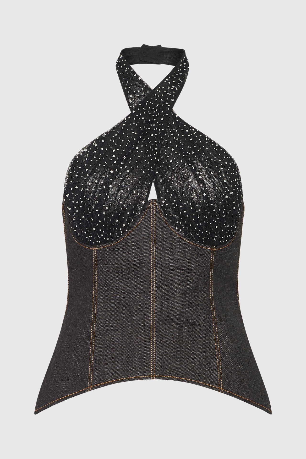 Stardust Denim Corset