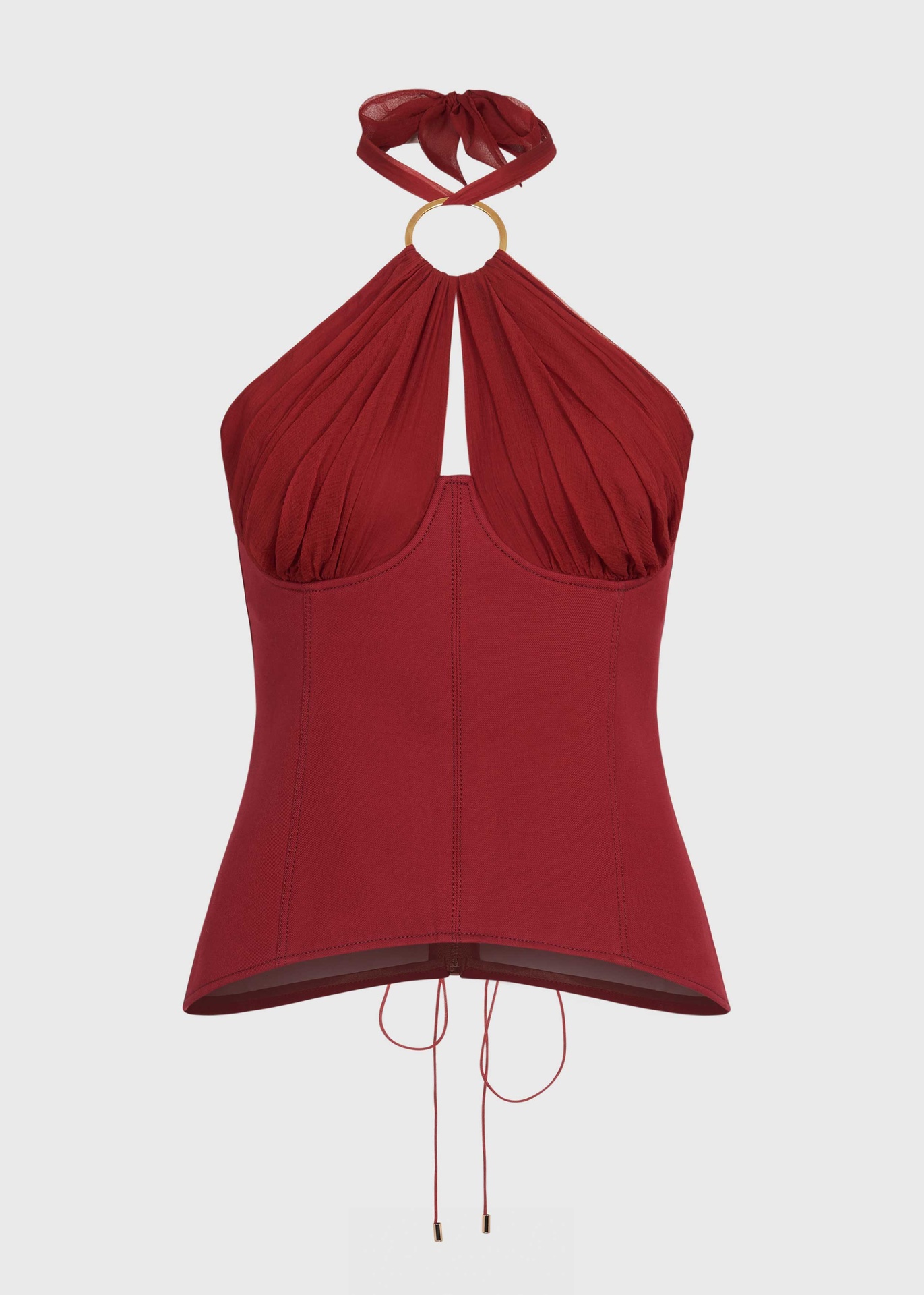 Cherry Cinch Corset Top