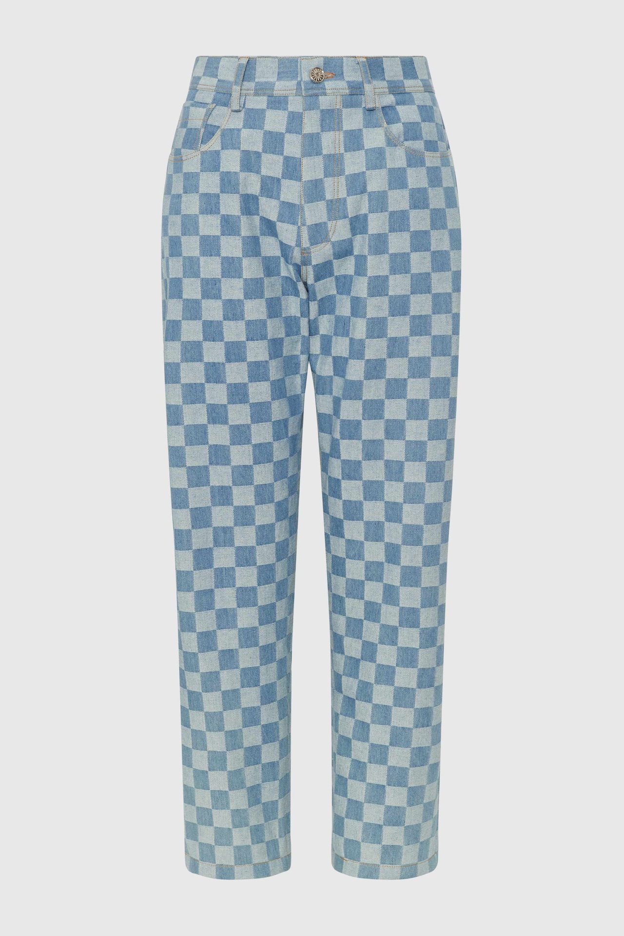 Light Blue Nova Check Jeans