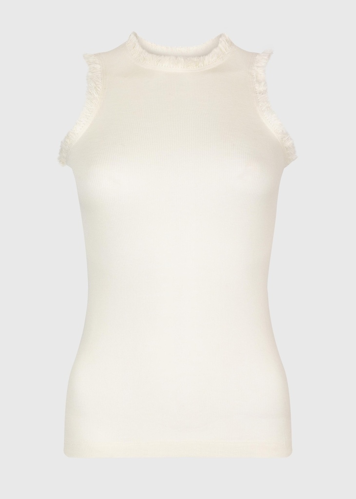 Cream Tank Top