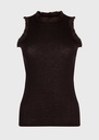 Chocolate Brown Tank Top