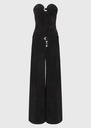 Vantablack Suede Leather Jumpsuit