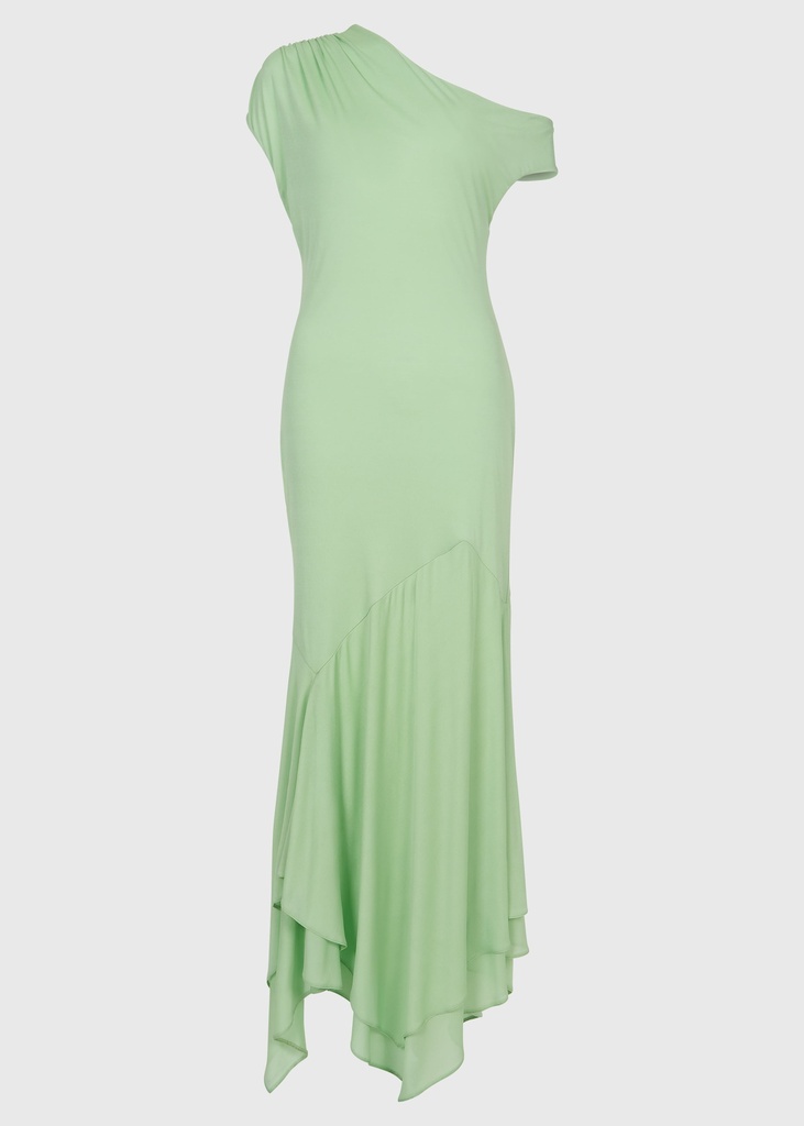 Mint Matrix Midi Dress