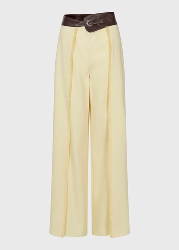 Desert Croc Yellow Denim Trousers (UK16)