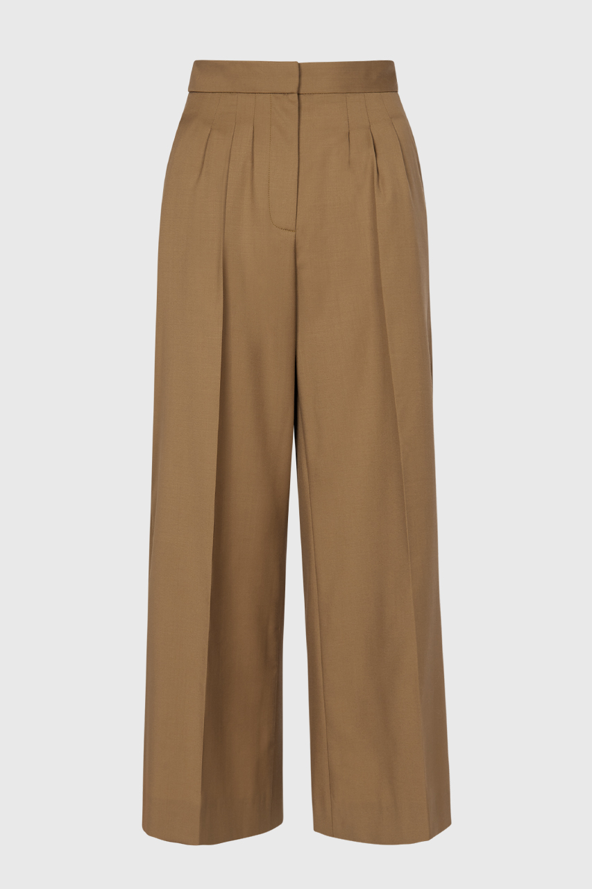 Nutmeg Nouveau Pleated Trousers