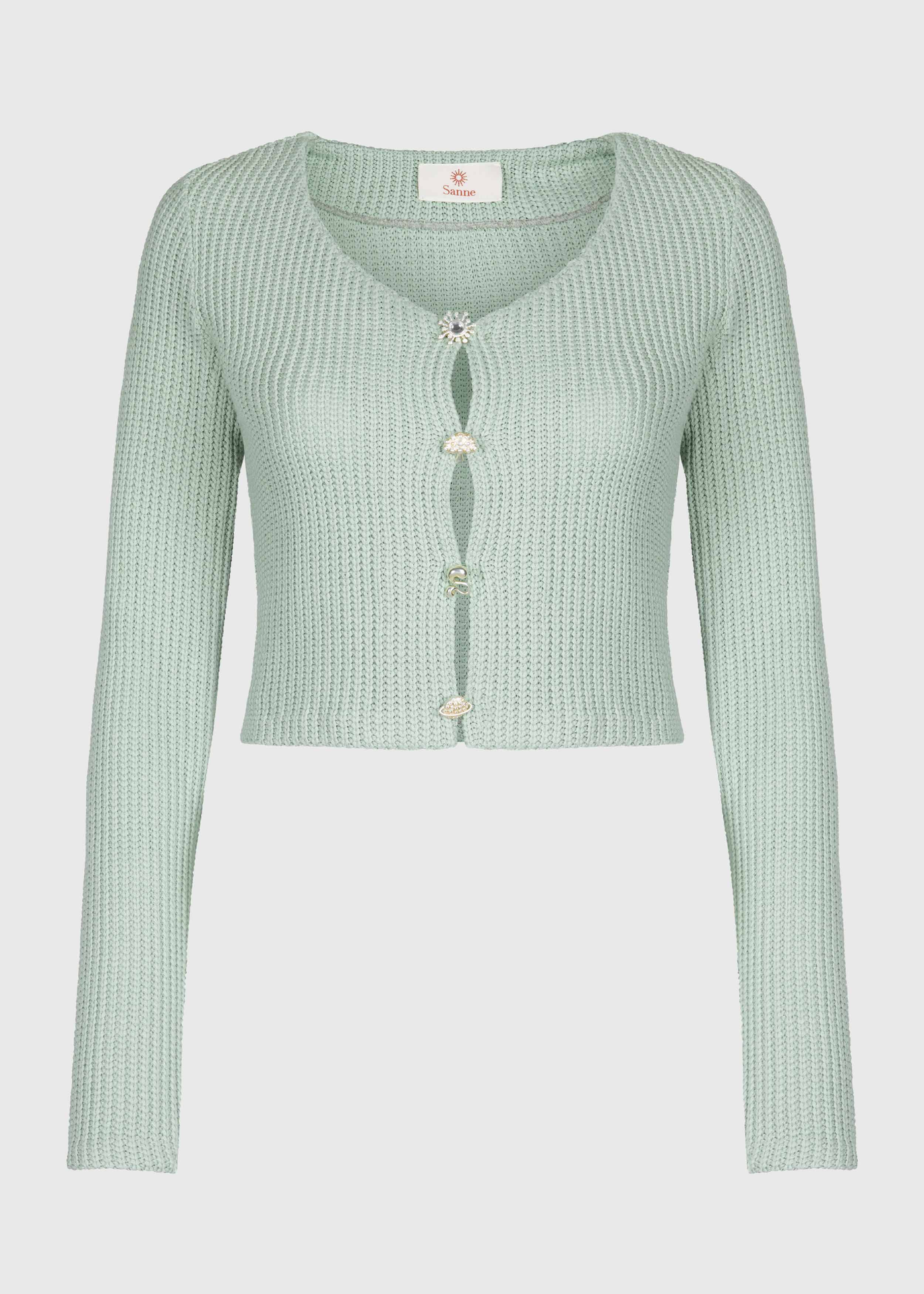 Mint Knit Cardigan