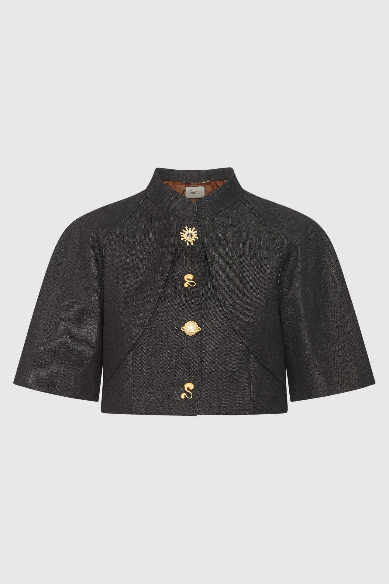 Cropped Noir Jacket