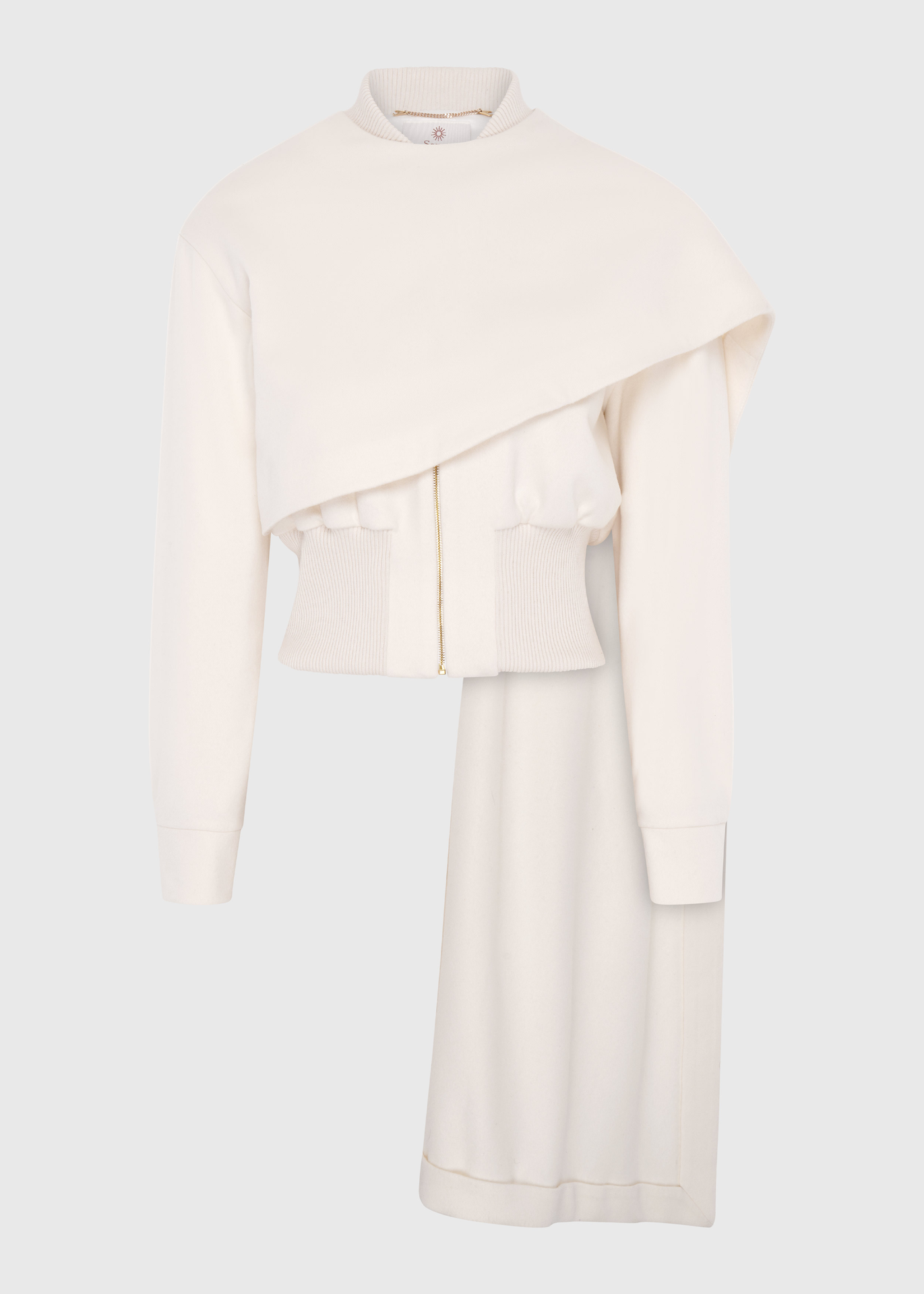 Cashmere Beige Bomber (UK16)