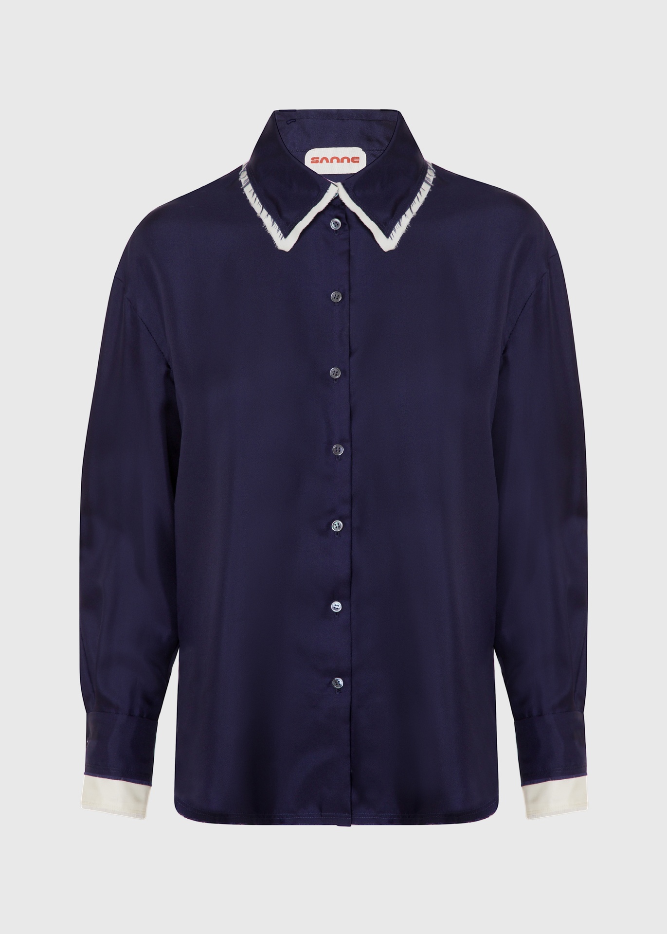 Twilight Tide raw edge shirt (UK6)