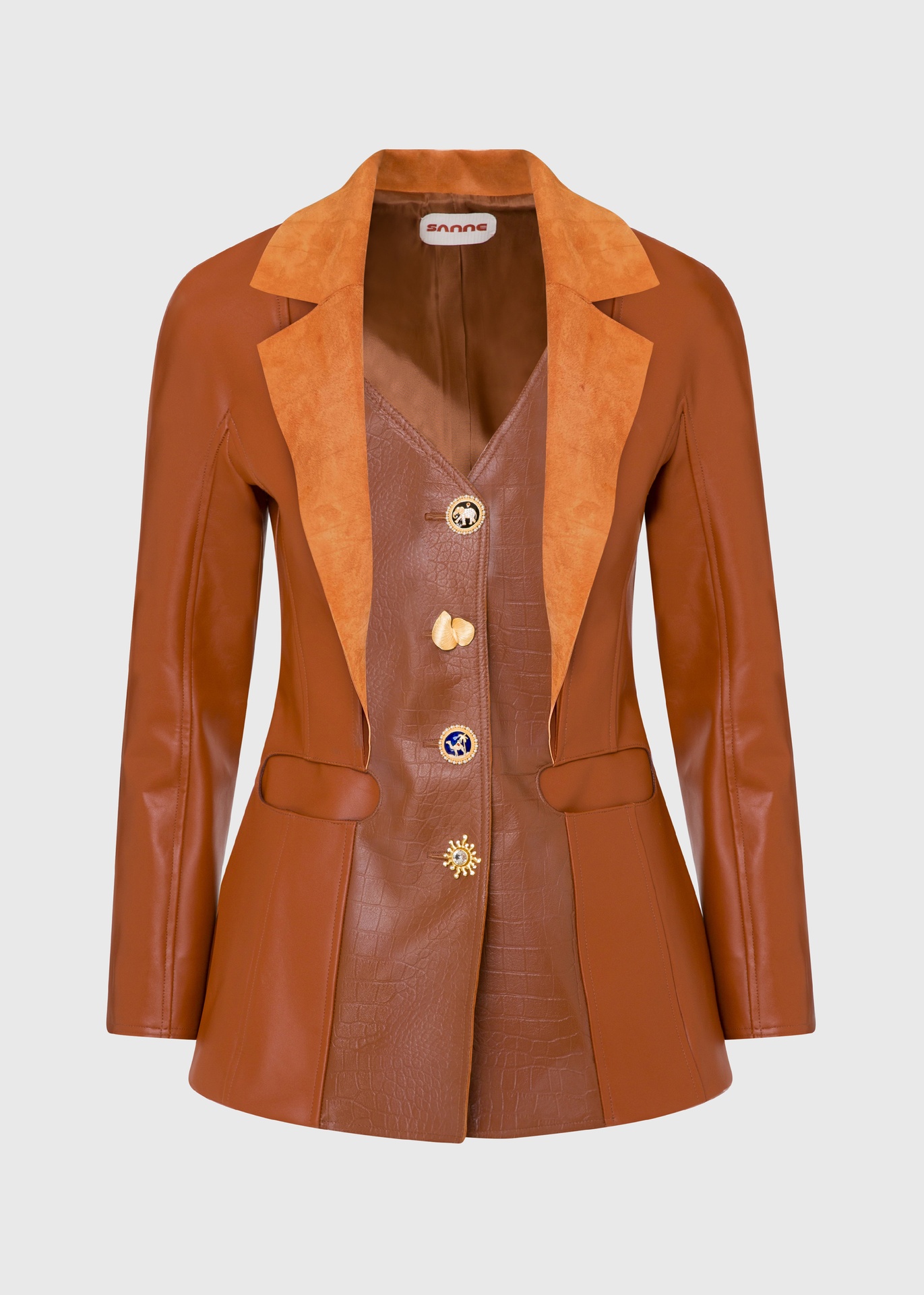 Terra luxe leather jacket