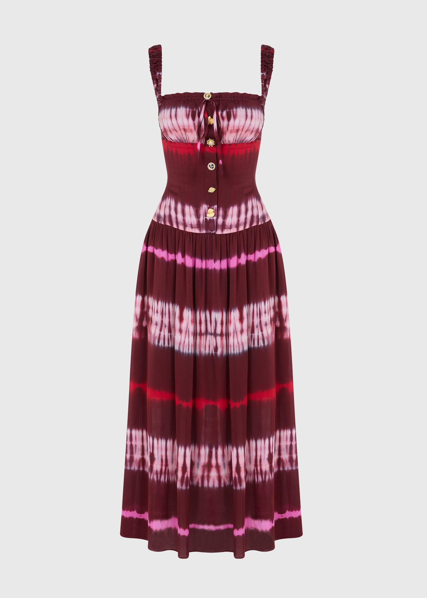 Soleia Red Silk Dress (UK16)