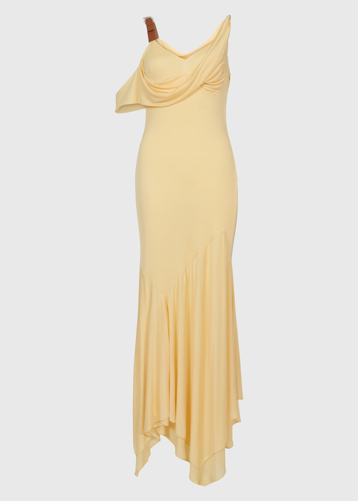 [DRS-AS126-08-VIS-YLW] Sunbeam Midi Dress Size UK8