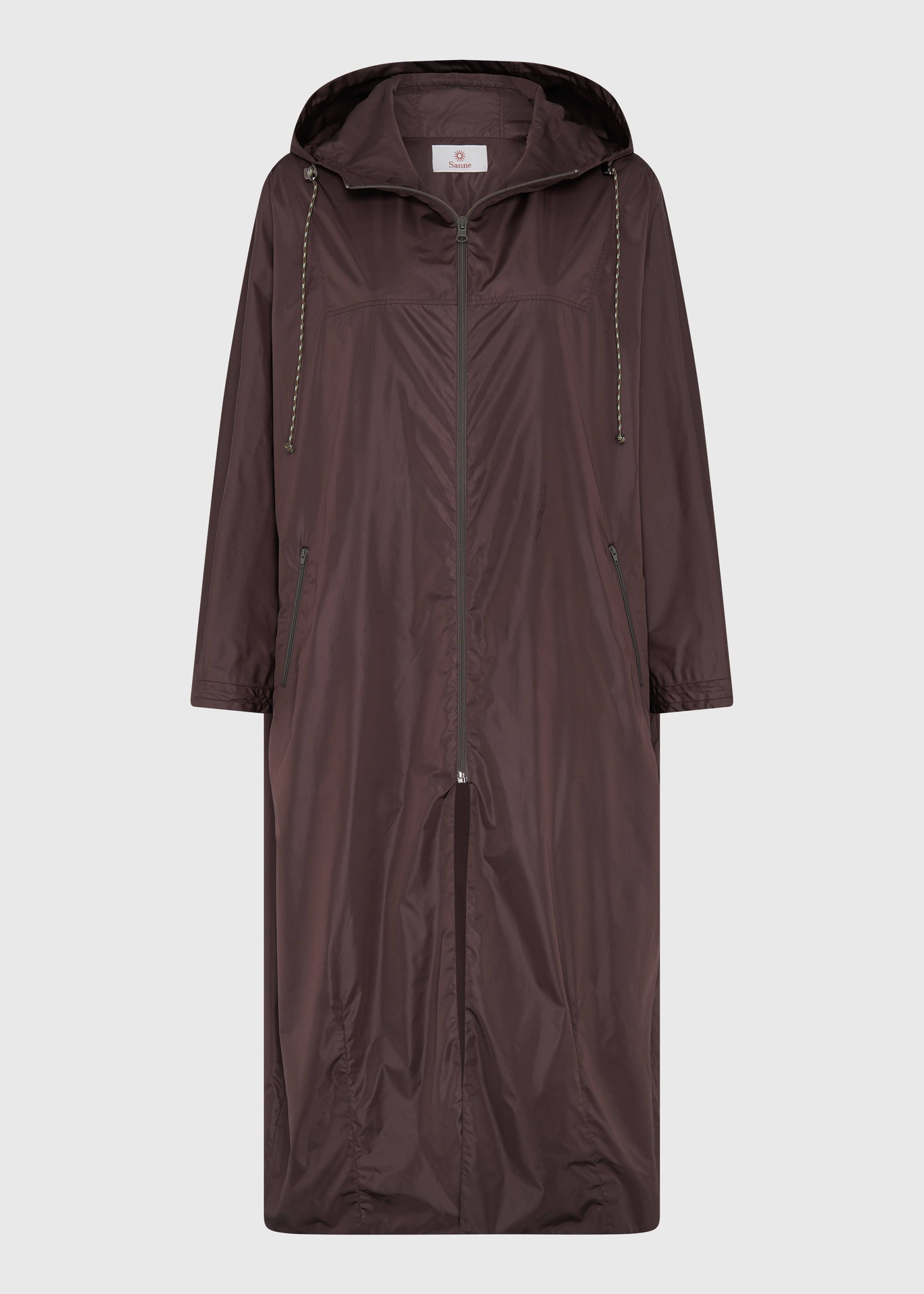 [COT-AS126-0812-POL-BRW] Umber Raincoat Fits Size UK8 to UK10