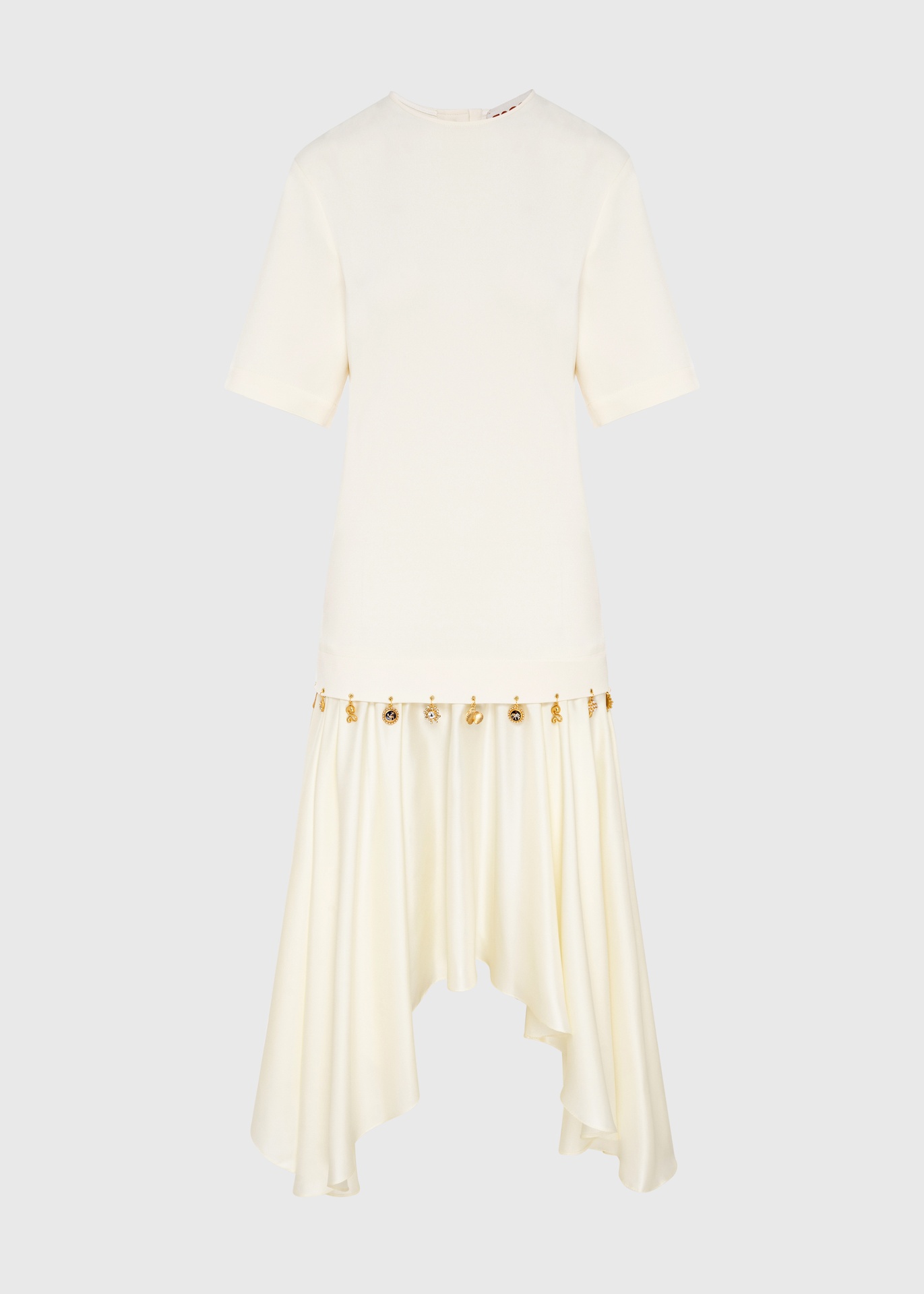 [DRS-TTD4-06-TWL-IVR] Ivory Drift Dress (UK6)