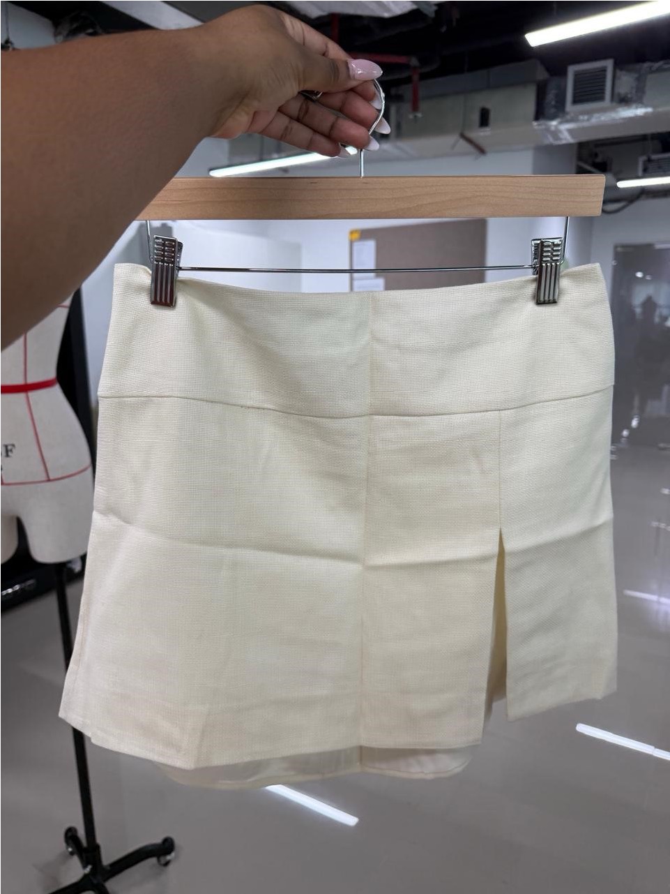 Linen Mini Skirt Size UK8