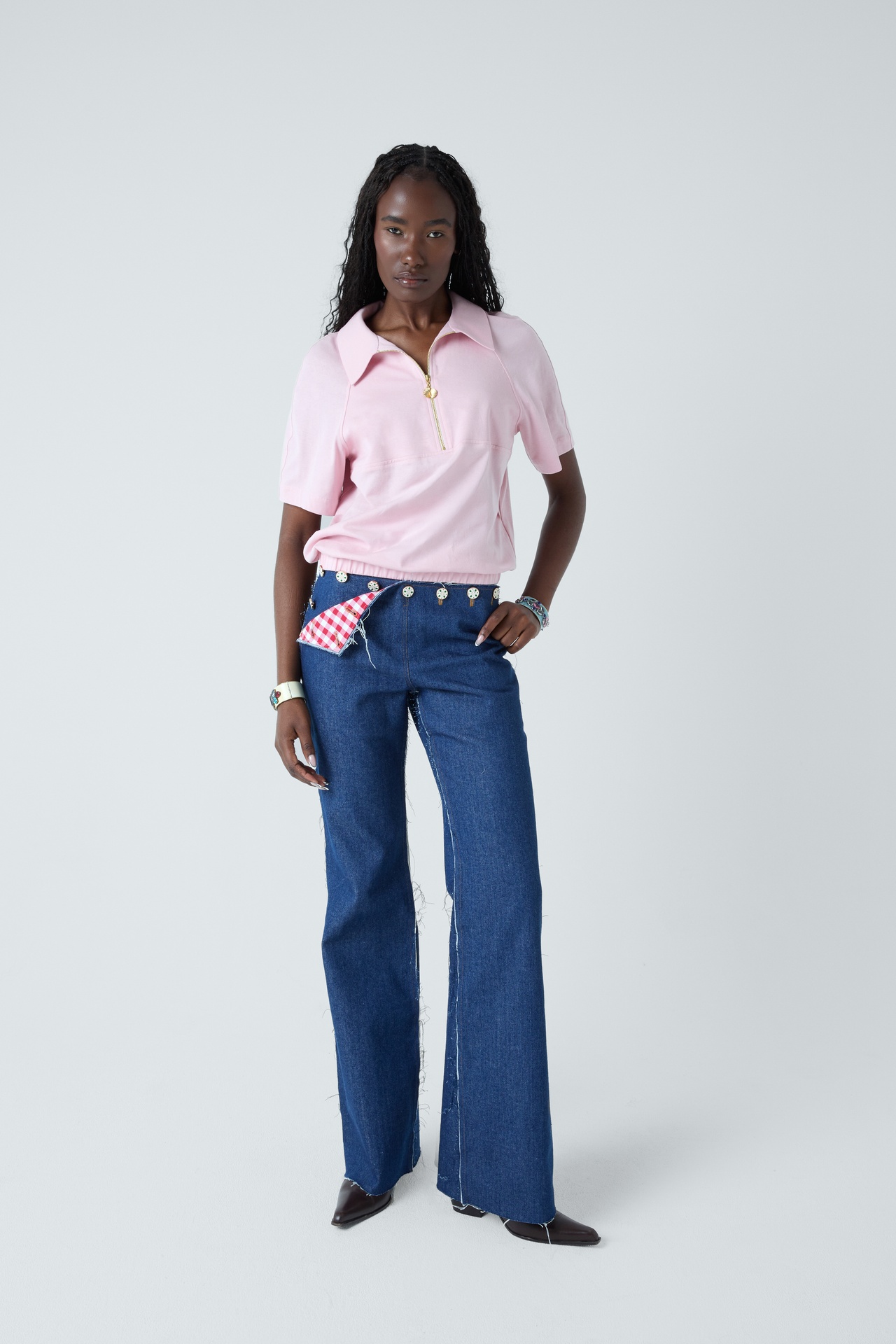 [TOP-VN26-06-COT-PNK] Zuri Cotton Polo (UK6)