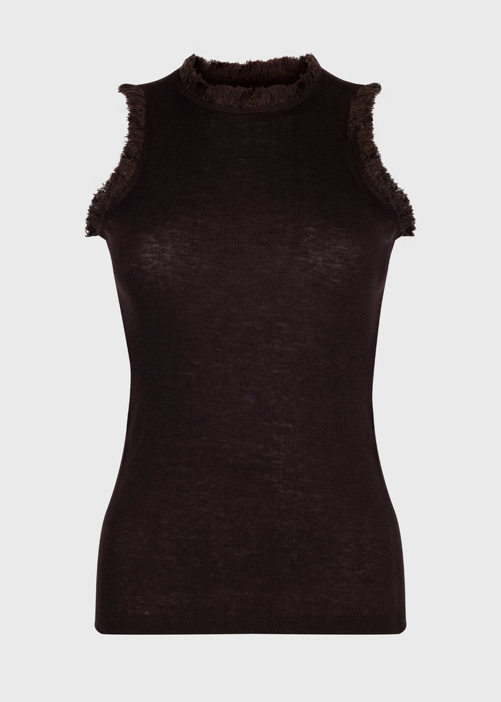 Cocoa Tank Top - Solid Blue