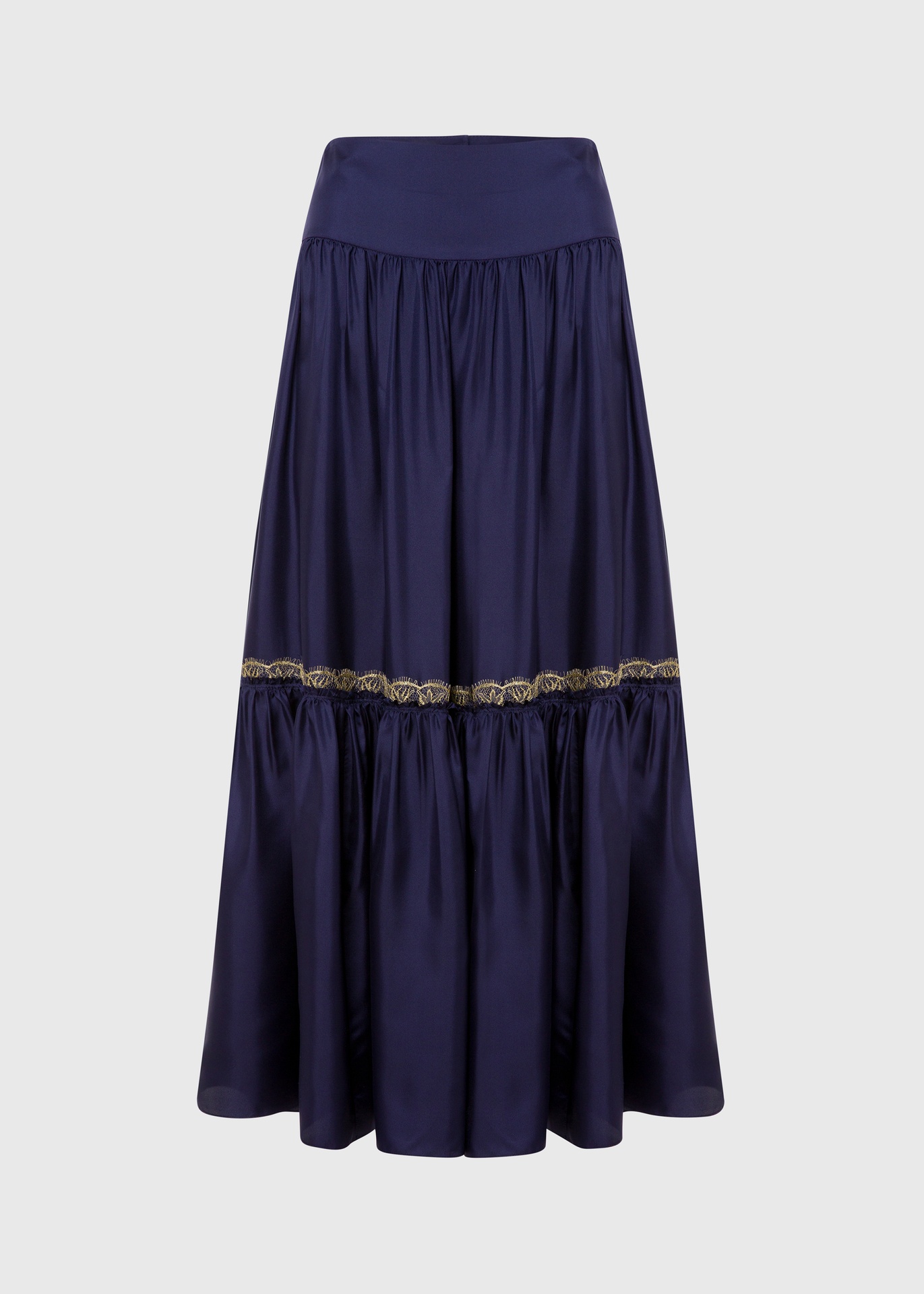 [SANNE224] Malibu Midnight bohemian skirt